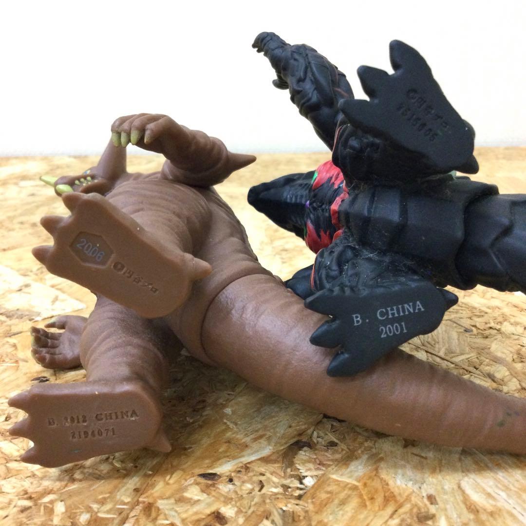 BANDAI ウルトラ怪獣　ソフビ人形　4体まとめセット　高さ12〜13cm