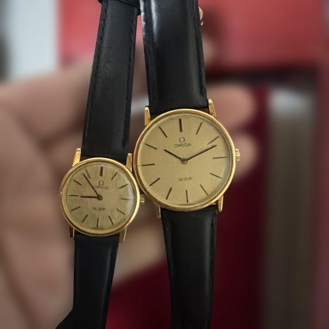 最終値下げOMEGA De Ville 手巻き時計セット