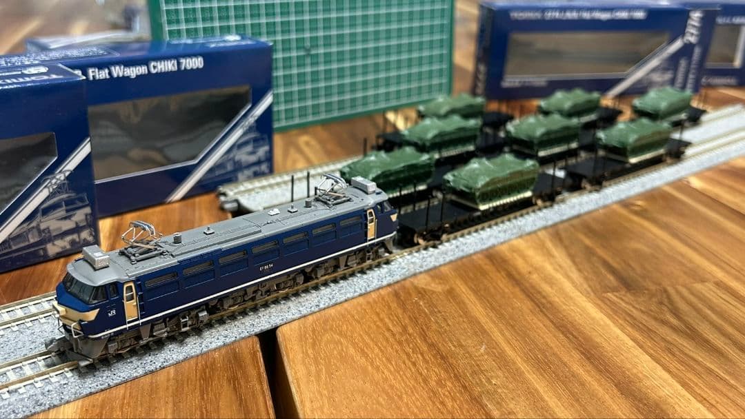 自衛隊機材輸送　73式装甲車 TOMIXチキ　加工品