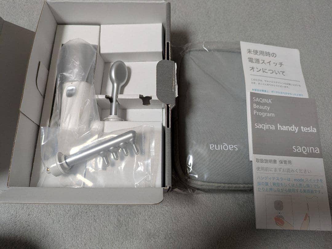 saqina handy tesla サキナ 美顔器 - メルカリ