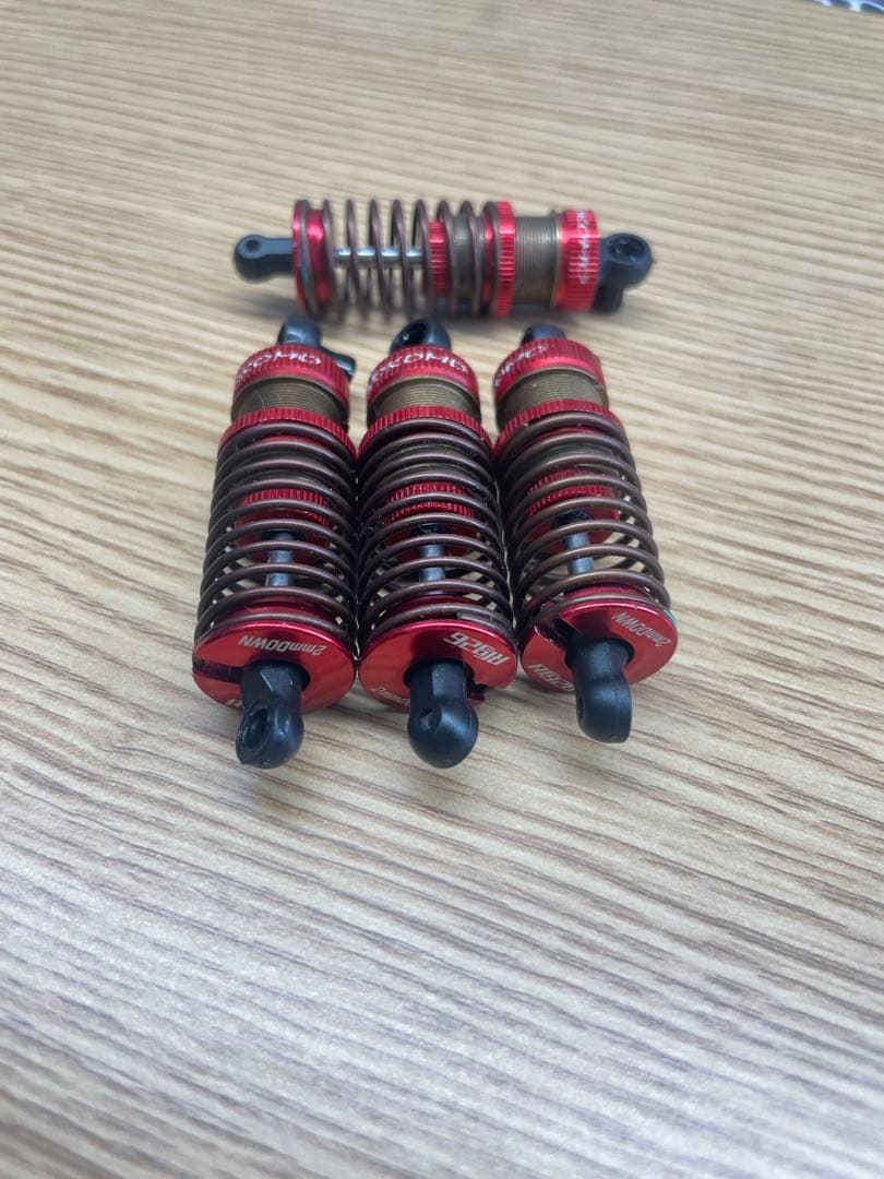 ヨコモ　ビックボアショック　RC926リテーナーレッド　RDX yd-2 ガルム