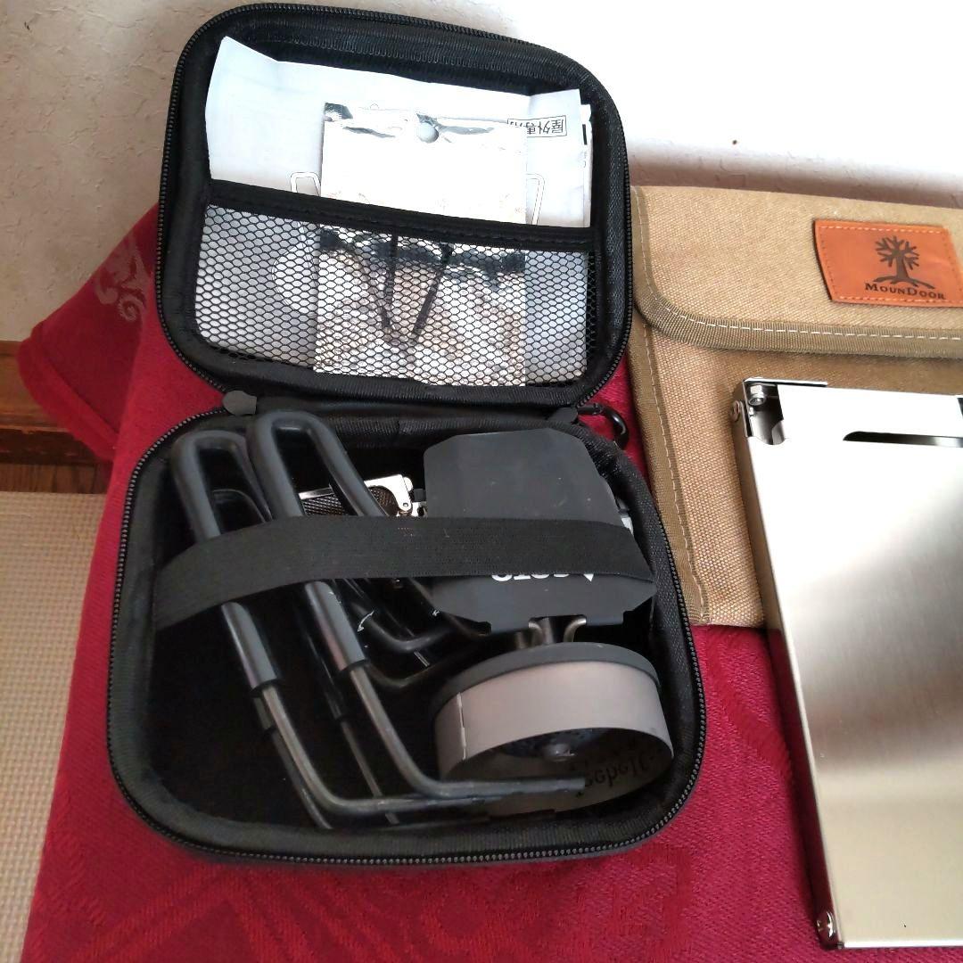 ソトレギュラーストーブ ST-310(オプション4点付) 、 ソト対応テーブル