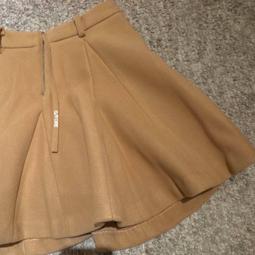 ゴルフ ジーフォア G/FORE ウェア スカート（ベージュ）Mサイズ