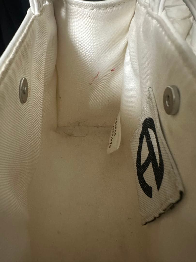 テルファー　バック　ホワイト　白