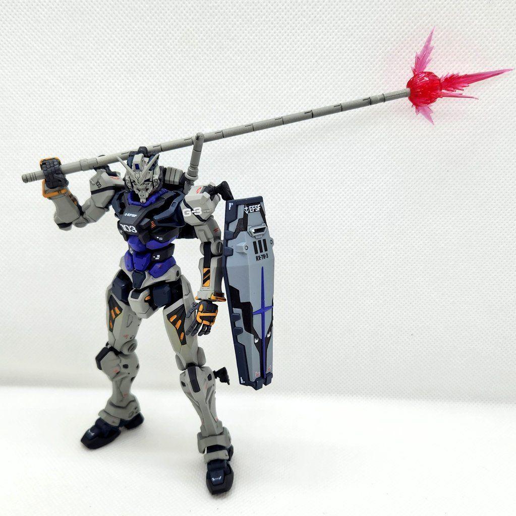 赤いガンダム G3カラー ジークアクス HG GQuuuuuuX 塗装 完成品