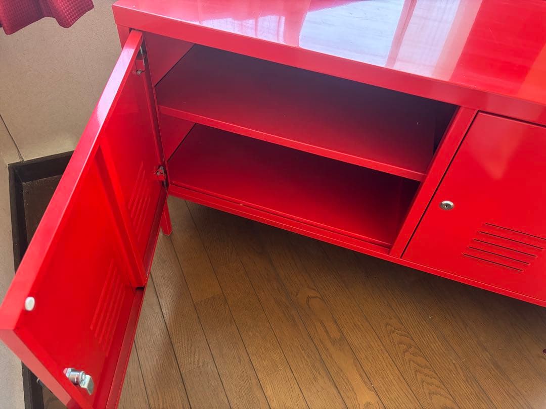 IKEA PS キャビネット レッド IKEA PS キャビネット レッド 赤 Amazon