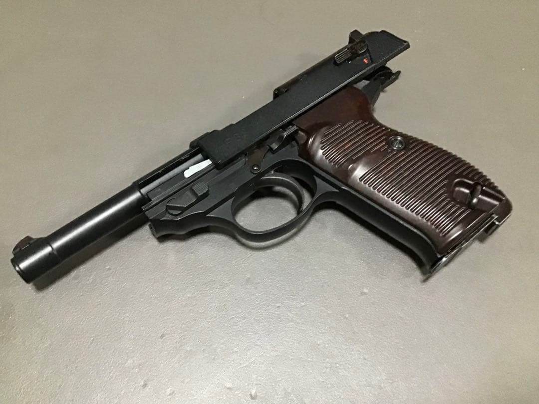 マルゼン P38 ガスガン マガジン3個とハードケース付き