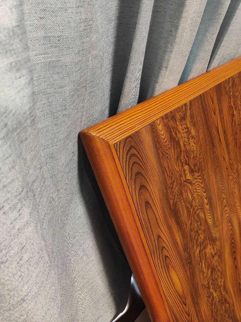 折りたたみテーブル　木目　アンティーク　机　座卓　天板美品