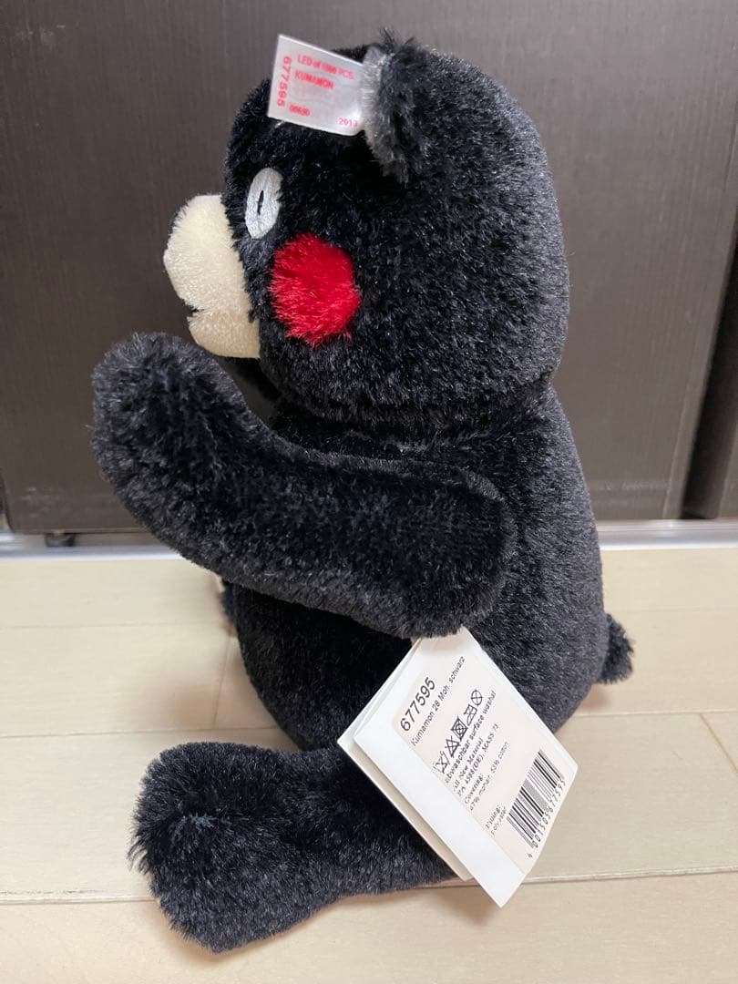 シュタイフ　テディベア くまモン　初代シリアルナンバー入　1500体限定