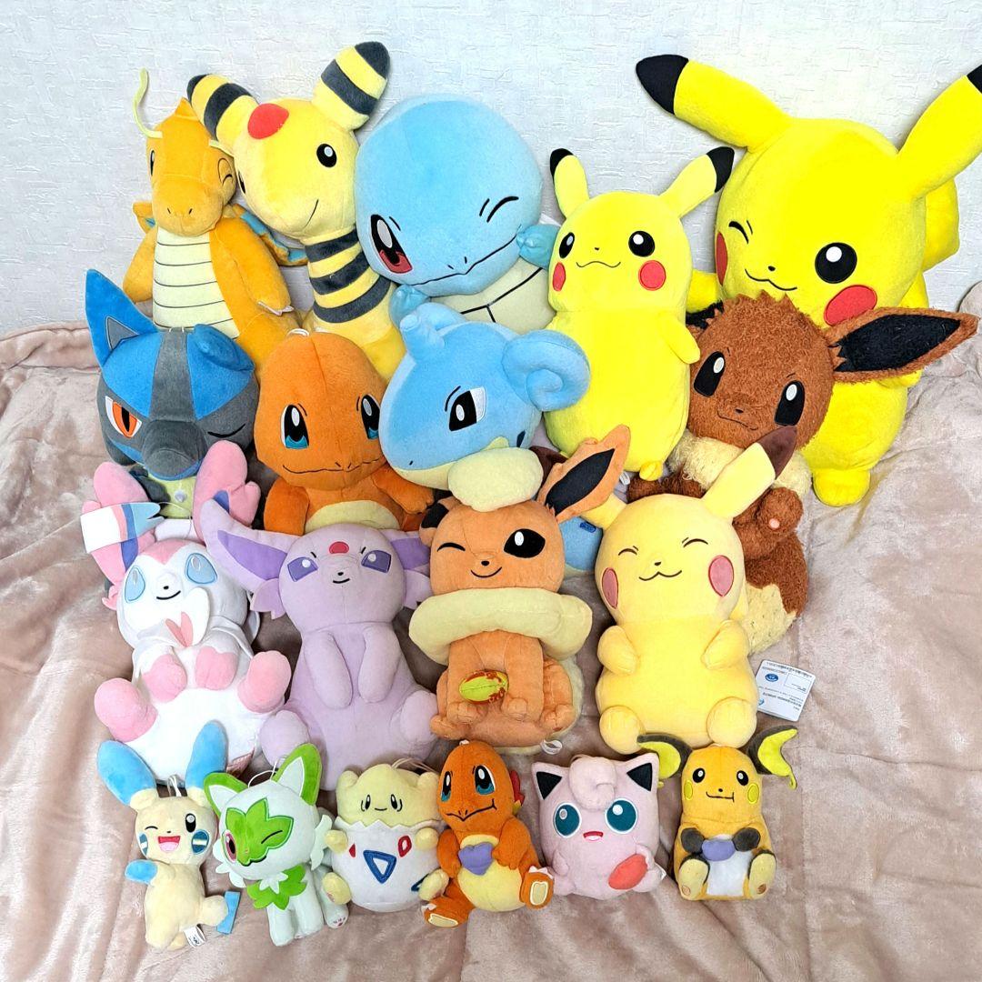 ポケモン ぬいぐるみ 大量まとめ売り 19体