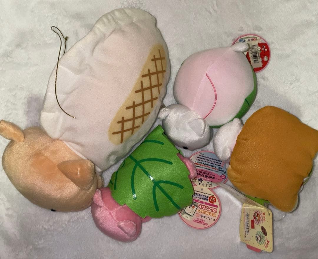 にゃんにゃんにゃんこ ぬいぐるみ 4点 当時品