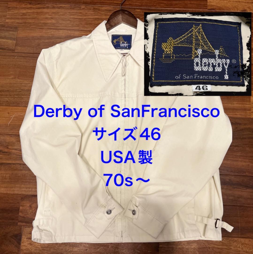 ダービーオブサンフランシスコ USA製 46 70s スイングトップ ブルゾン