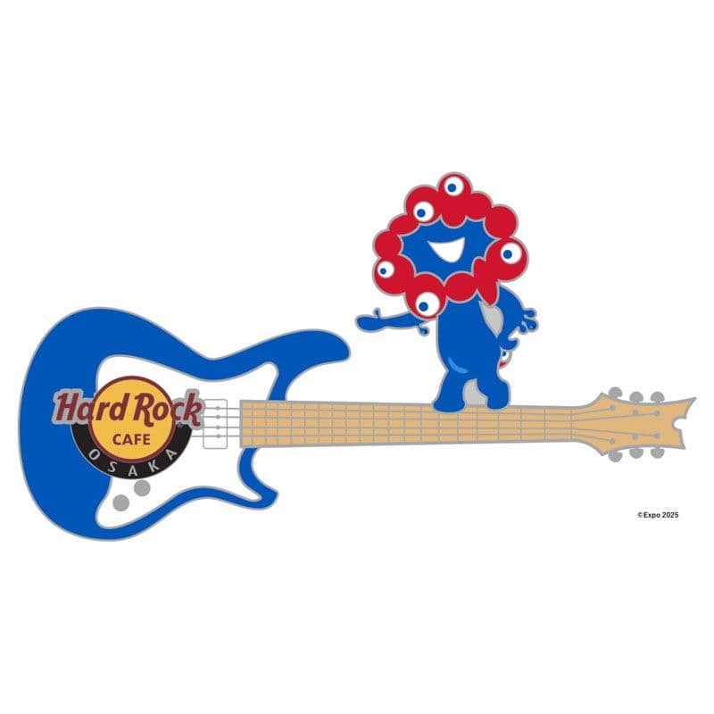 完売品】Hard Rock Cafe 　ミャクミャク　ギター　マグネット　万博