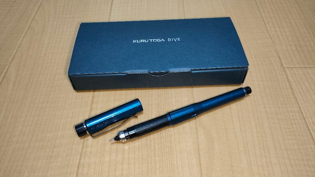 三菱鉛筆(UNI) クルトガダイブ アビスブルー(チャック故障) - メルカリ