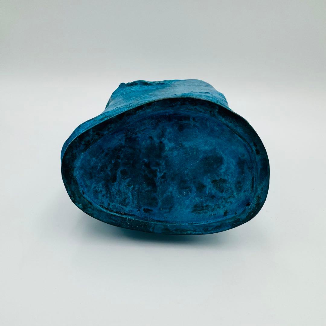 池田満寿夫 ブロンズ花瓶 煌 共箱 花器 骨董 アンティ ク インテリア