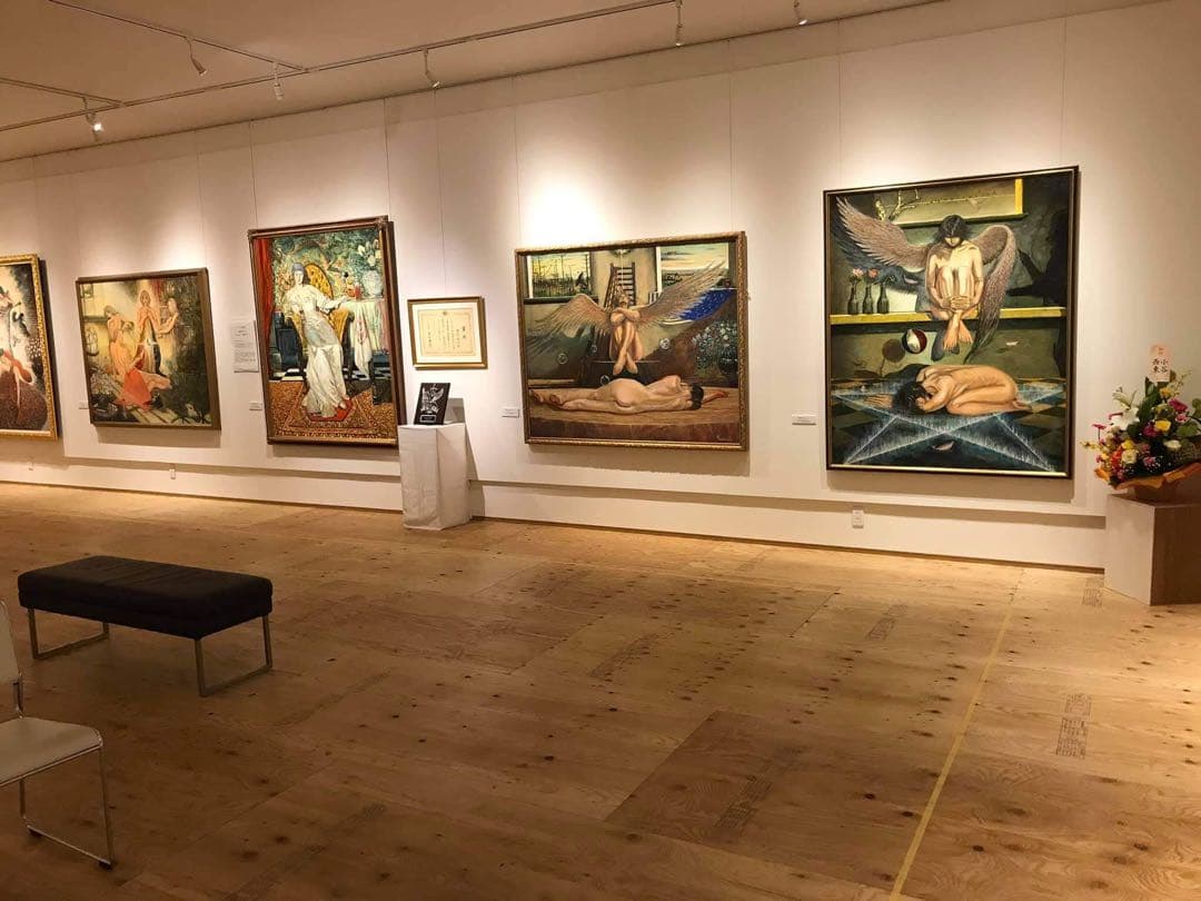 水彩画の花 内閣総理大臣賞受賞作家の作品