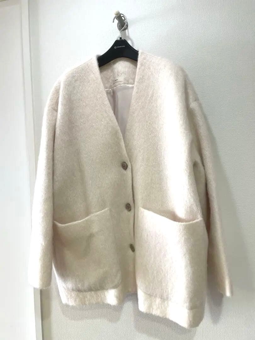 yori ウールモヘアシャギージャケット｜ウールモヘアシャギー