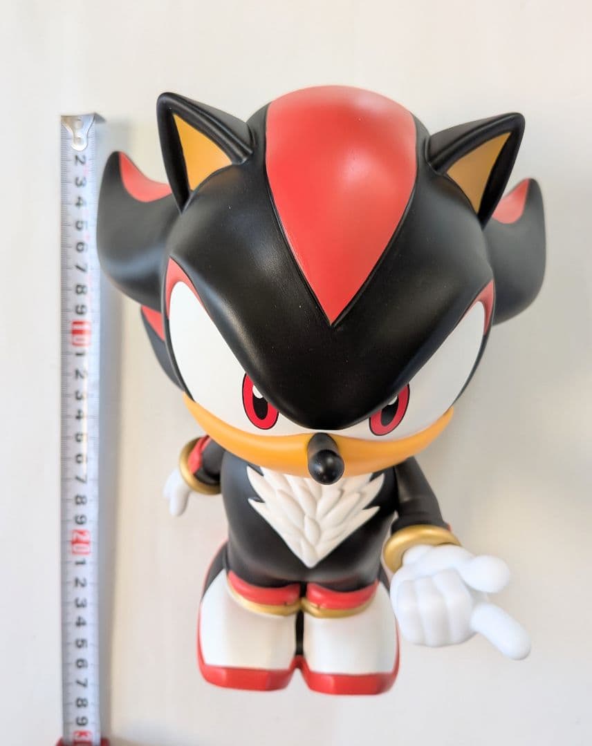 レア　ソニック・ザ・ヘッジホッグ シャドウ PVC　フィギュア ビック ソフビ ソニック・ザ・ヘッジホッグシャドウフィギュア
