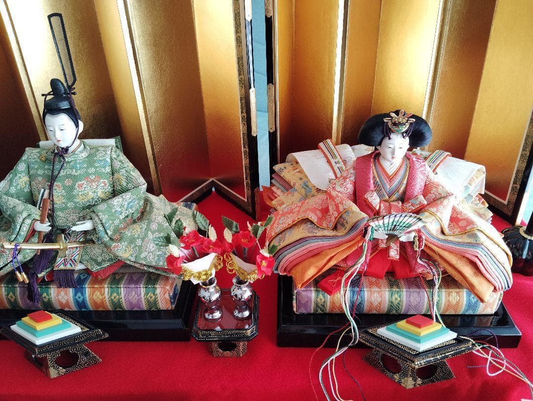 美品　雛人形３段松寿作　大阪松屋町久宝堂　<チャミチャミ様用>
