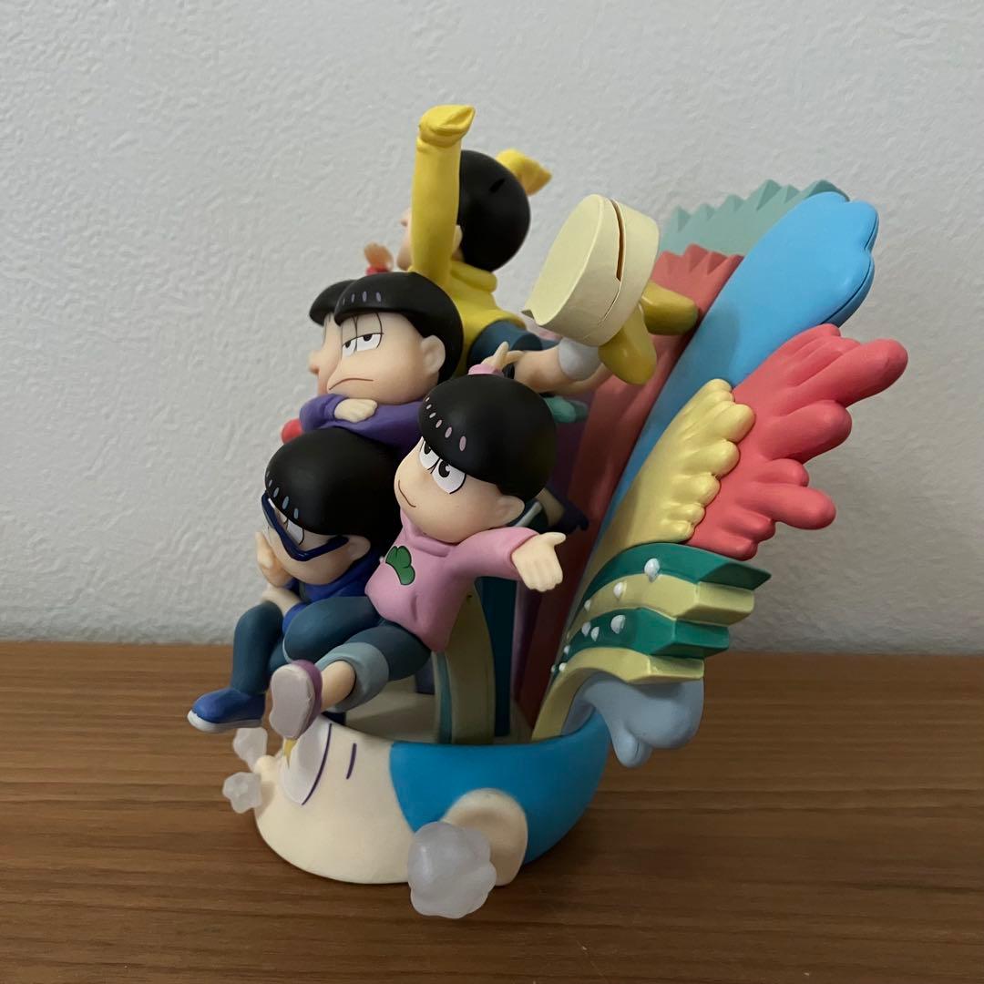 美品 おそ松さん 松野兄弟 ジオラマフィギュア