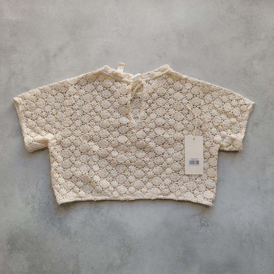 LiiLU CROCHET TSHIRT☆apolina bonjour