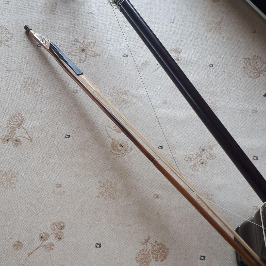 【新古品】胡弓 弦楽器 ケース付き入門一色セット