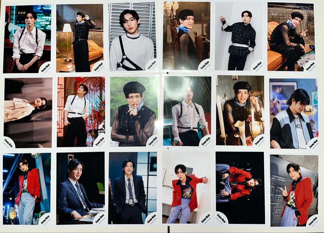 目黒蓮 公式写真 324枚まとめ売り 全てソロ SnowMan