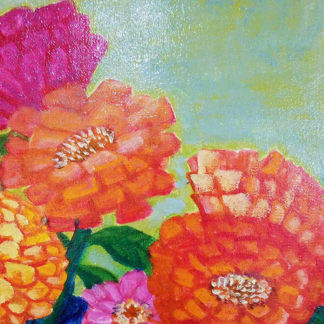 油絵 専用 ジニアがいっぱい