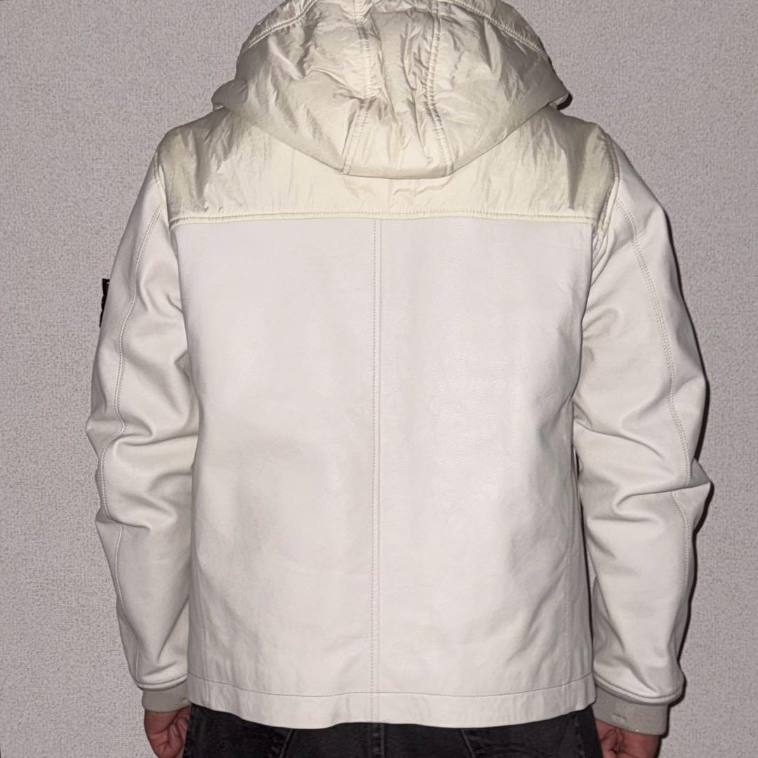 STONE ISLAND 2013AW WAXED SOFT LEATHER M ジャケット・アウター