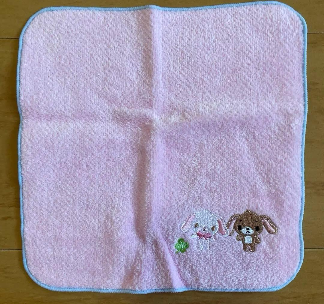 激レア♡シュガーバニーズ　タオルハンカチ　とり♡四葉　２種セット　☆未使用品☆