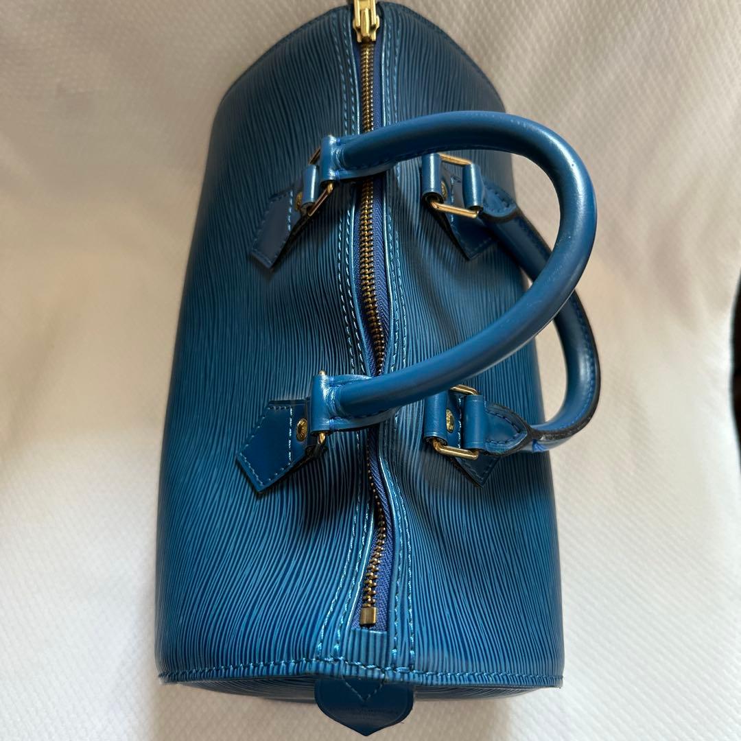 ルイヴィトン　スピーディー　エピ　トレドブルー