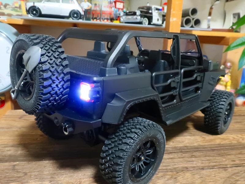 1/12 クローラー ラジコン RC ジープ ラングラー カスタム 塗装済完成品