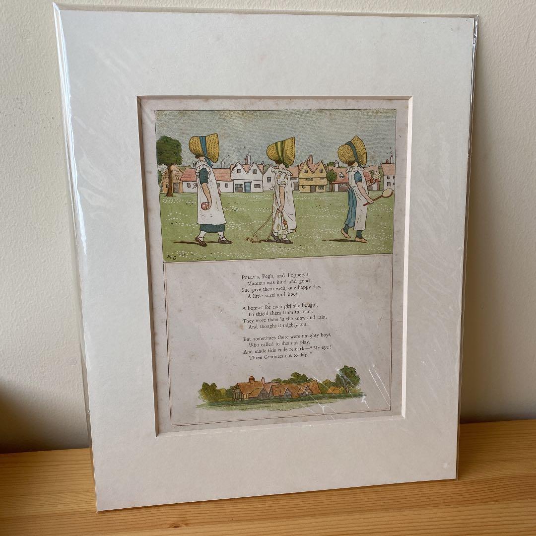 ケイトグリーナウェイ アンティークプリント アンティークプリント