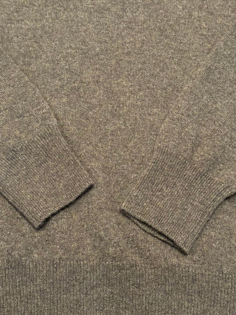 新品未使用 ボーダーズアットバルコニー カシミヤVネックニット 長袖 セーター