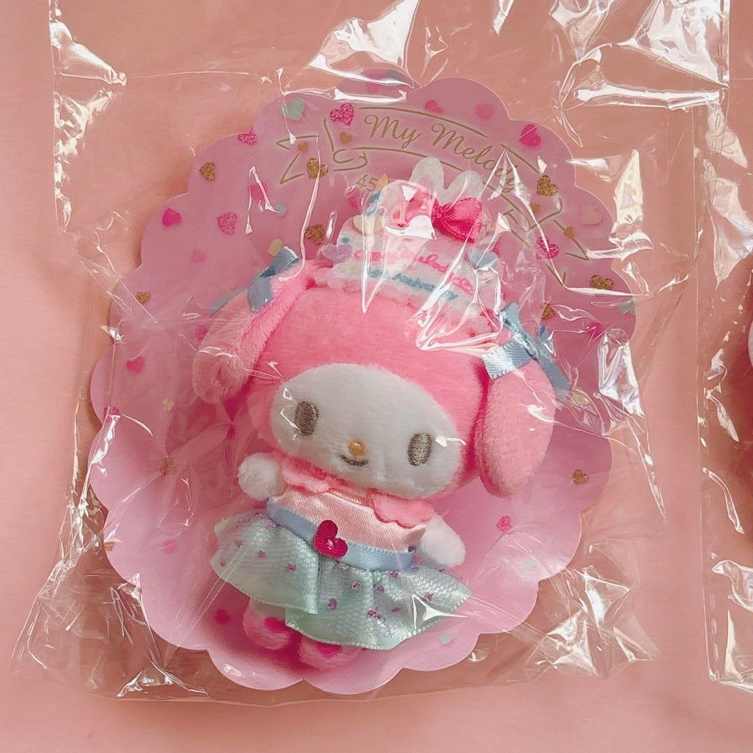 ♡マイメロ 45周年記念 45th マスコットホルダー ブローチ ピンズ 激レア