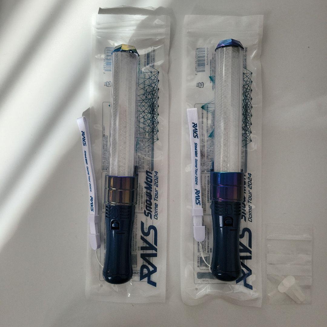 SnowMan ドームツアー 2024 RAYS ペンライト 2本セット - メルカリ