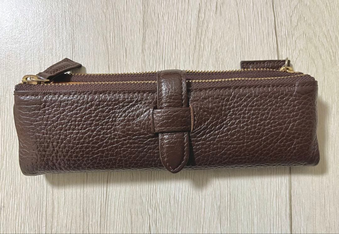 C COMPANY ルポペンケース ダークブラウン