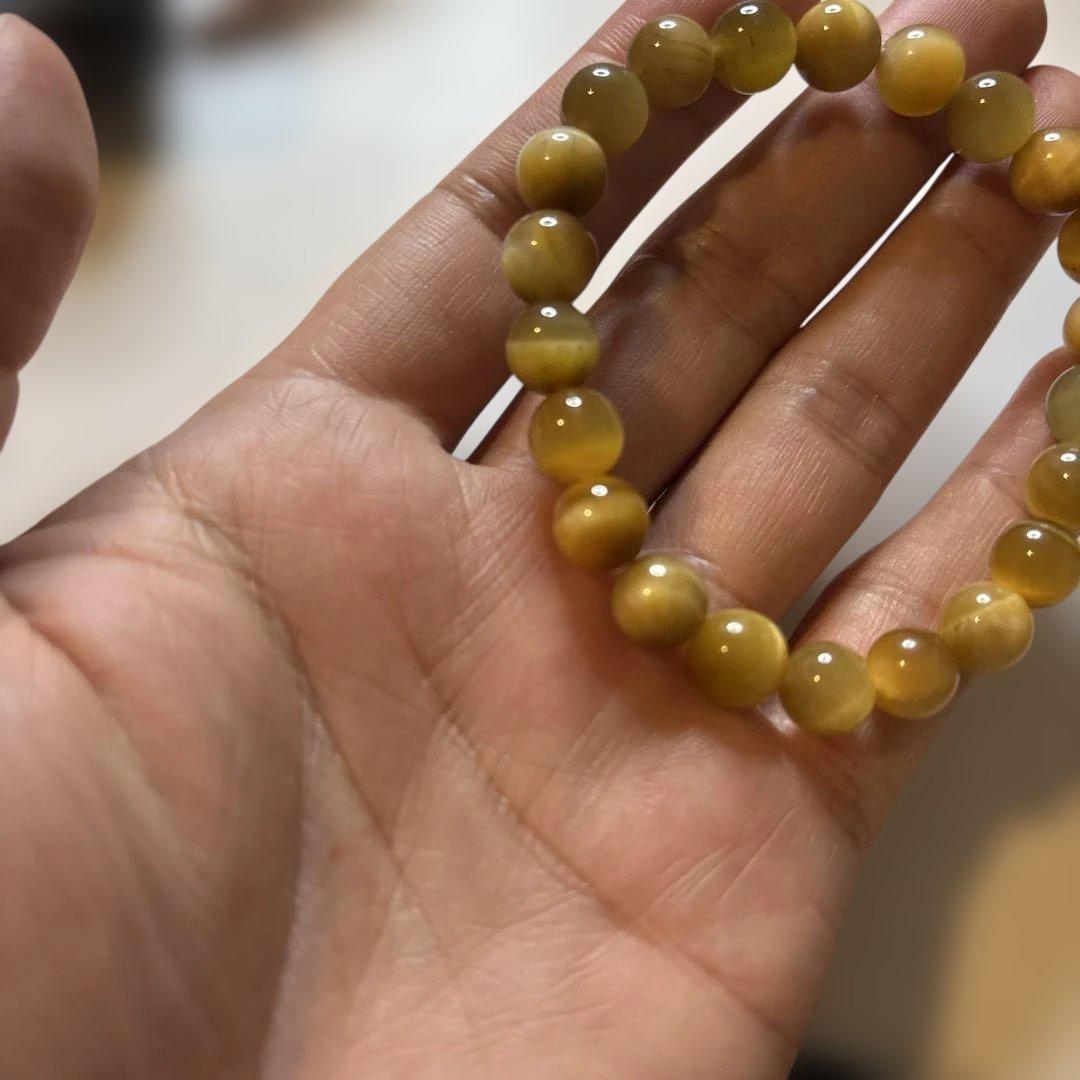 綺麗なゴールドタイガーアイ！ズドーンとくる！綺麗！