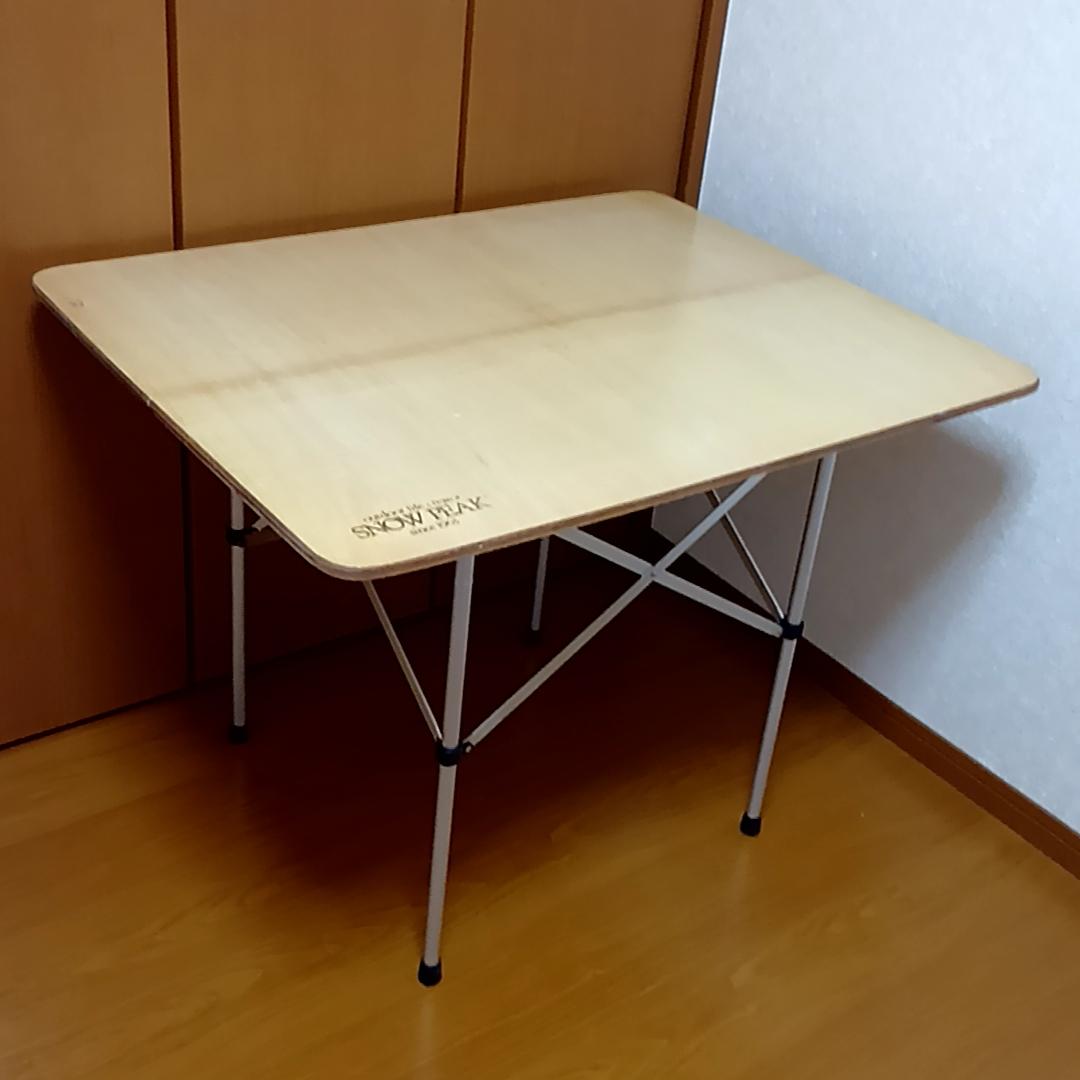 snow peak アジャスタブルフォールディングテーブル 旧ロゴ 廃盤品