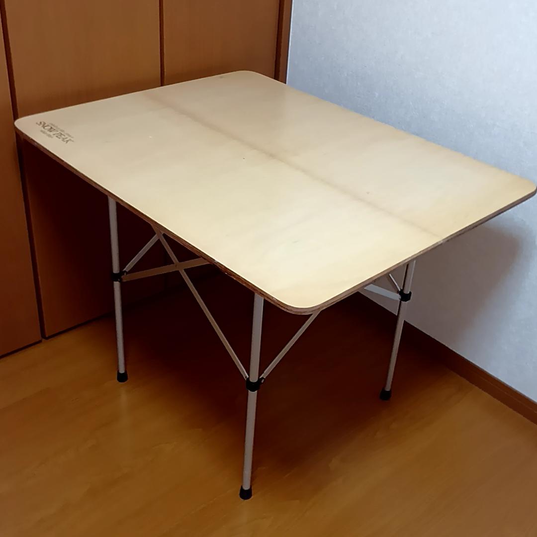 snow peak アジャスタブルフォールディングテーブル 旧ロゴ 廃盤品