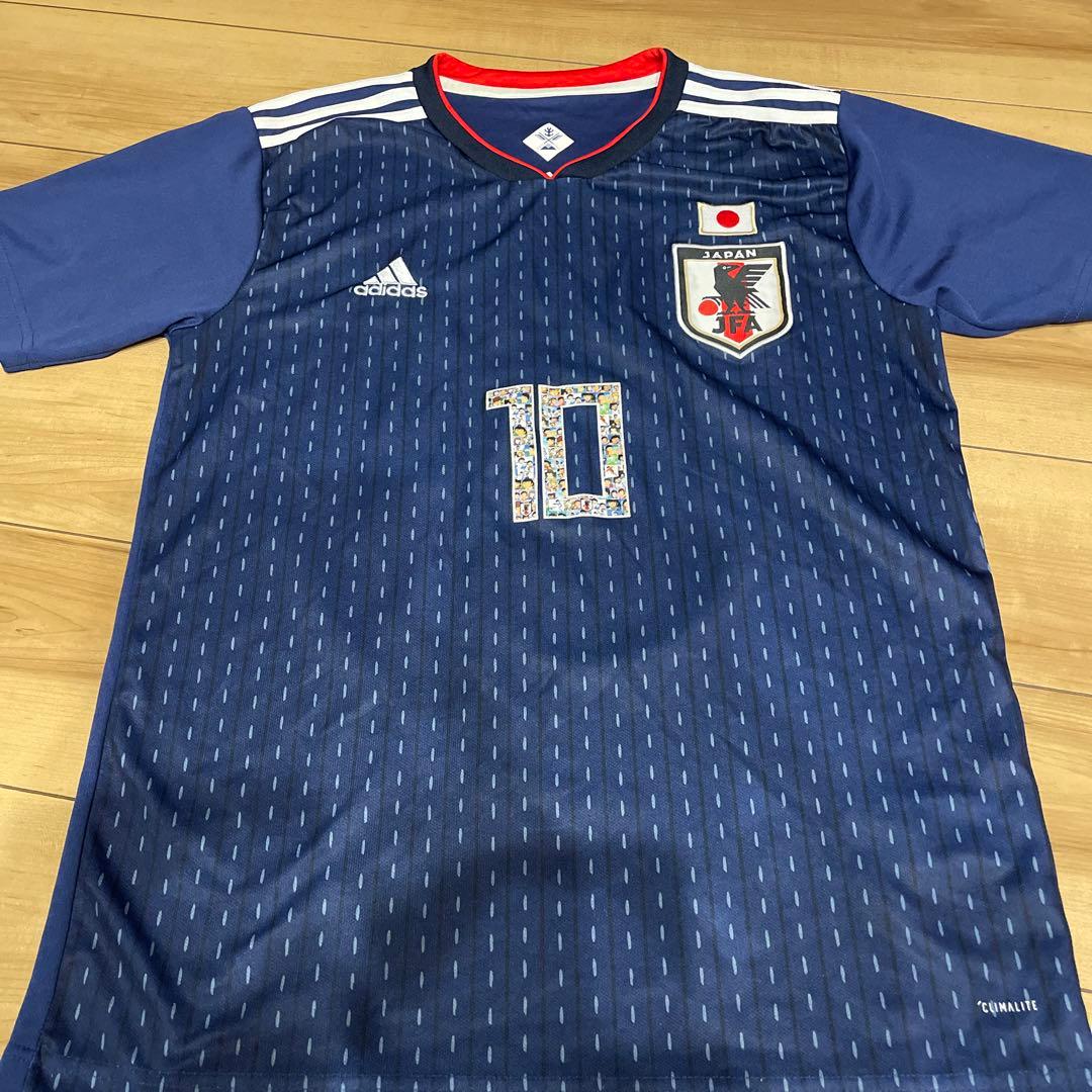 adidasアディダスサッカー日本代表ユニフォームシャツキャプテン翼