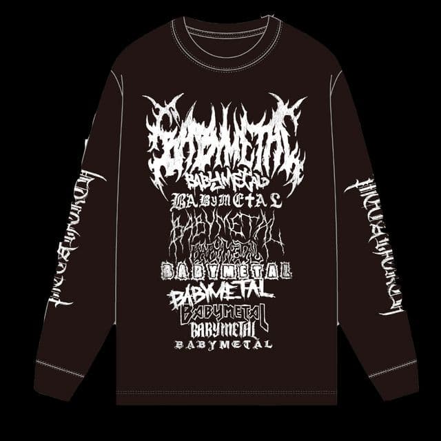 BABYMETAL メタルフォースロゴ ロングスリーブ【XLサイズ】 BABYMETAL