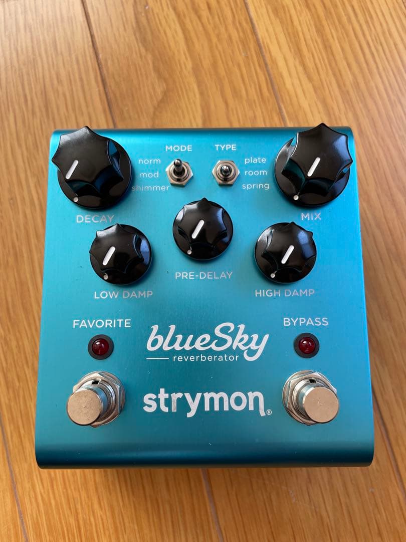 strymon blueSky リバーブエフェクター　Reverb ストライモン