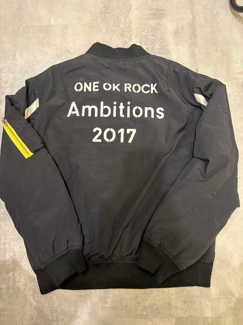ONE OK ROCK Ambitions 2017 MA-1ジャケット