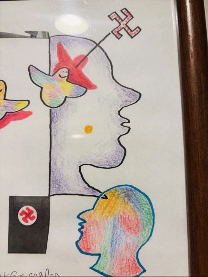 Mark gonzales マークゴンザレス 原画 アートsupreme