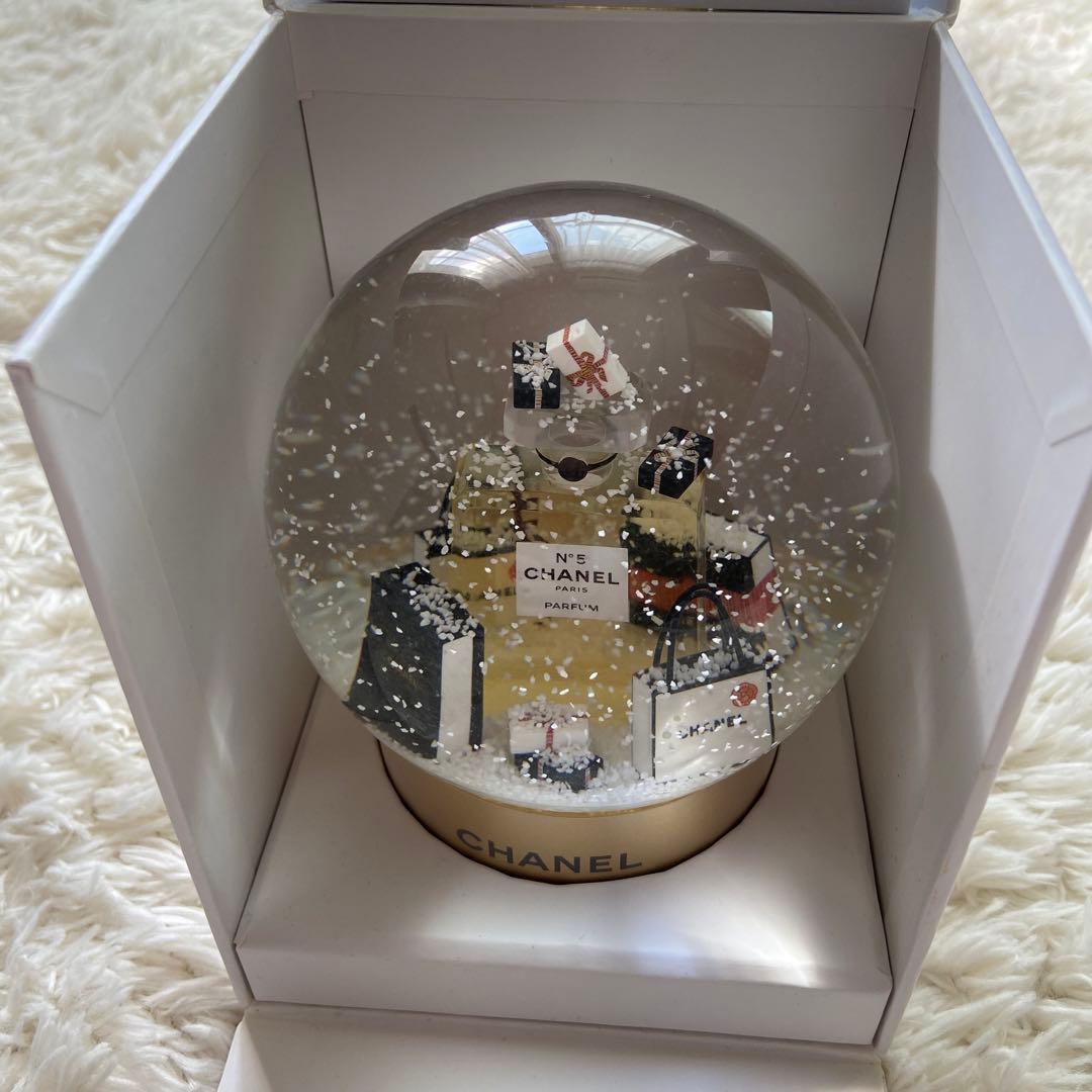【極美品】CHANEL 2021 N°5 100周年 ショッパー スノードーム