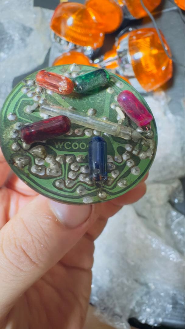 GT380 GT550 クルクルテールランプ 当時物 光ってるのは参考