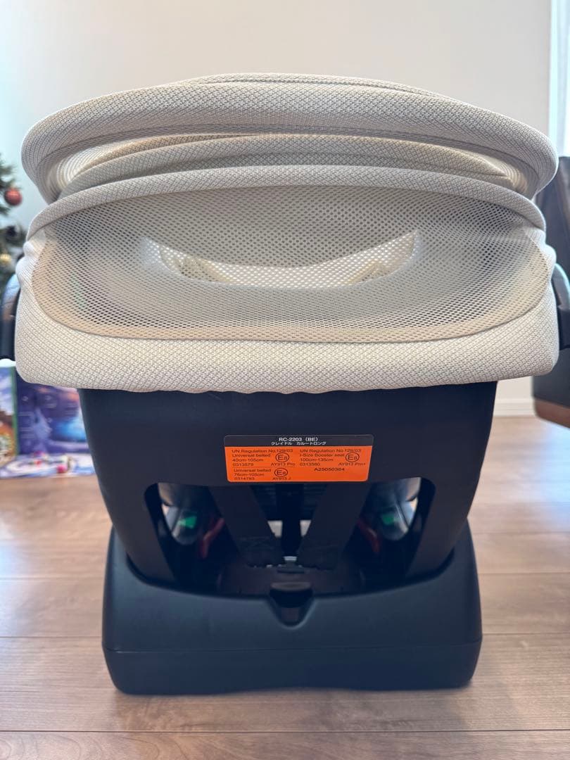 チャイルドシート クレイドル カルートロング 美品 保証書付きの通販は