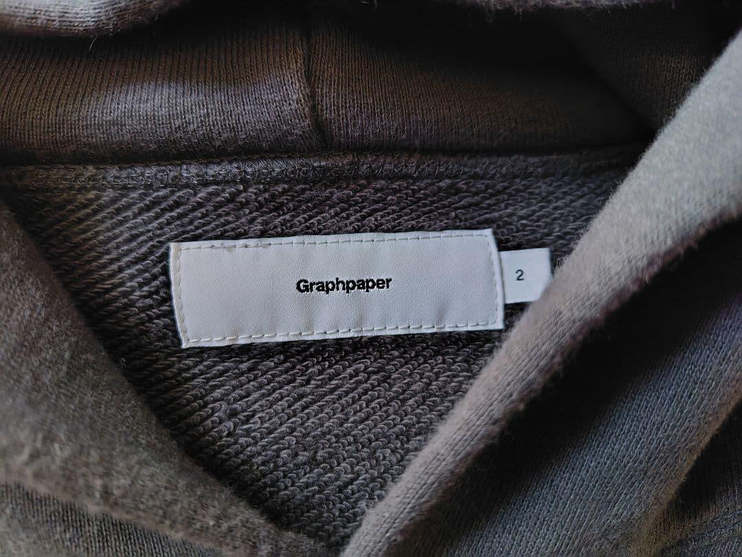 GraphpaperグラフペーパーLOOPWHEELERループウィラーパーカー