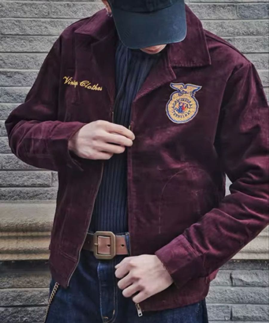 トンコロ様専用FFA復刻コーデュロイジャケット バーガンディ - メルカリ